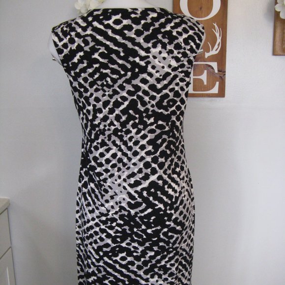 Apt. 9 Leopard Print Sleeveless Midi Dress - Picture 4 of 8